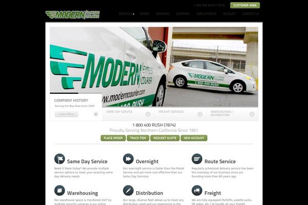 Touchsense theme site design template sample