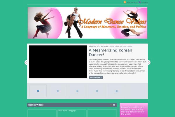 Videozoom theme site design template sample