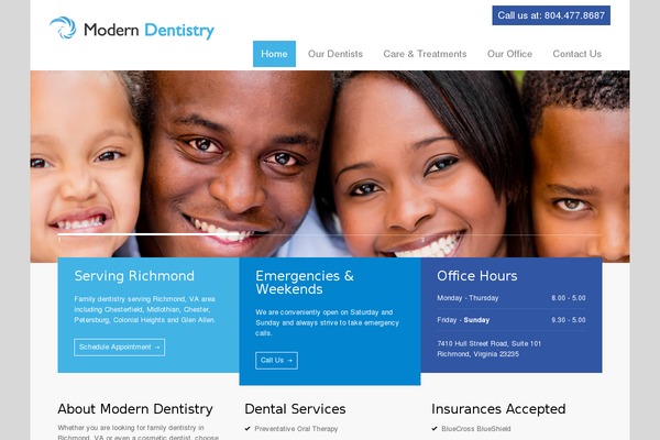 MediCenter theme site design template sample
