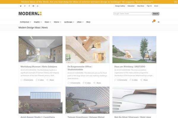 Strata theme site design template sample