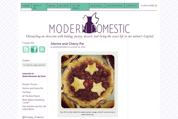 Thesis 1.6 theme site design template sample