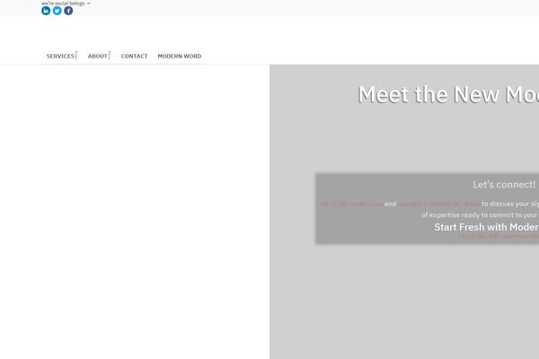 Customify theme site design template sample