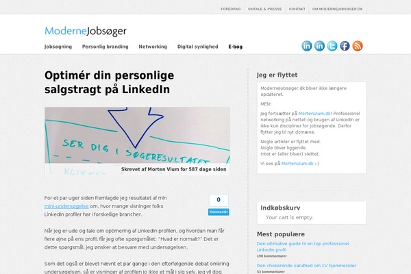 Moderne theme site design template sample