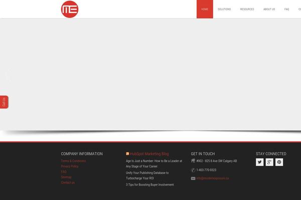 Invert theme site design template sample