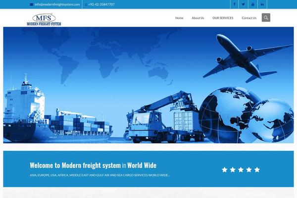 Cargo theme site design template sample