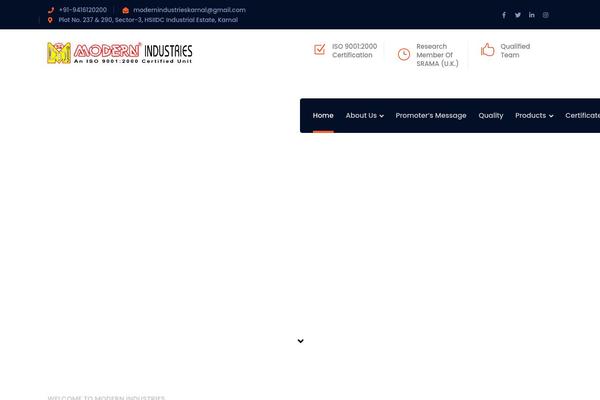 Bauer theme site design template sample