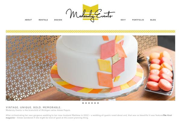 modernlyevents.com site used Wordpresscanvas-s2