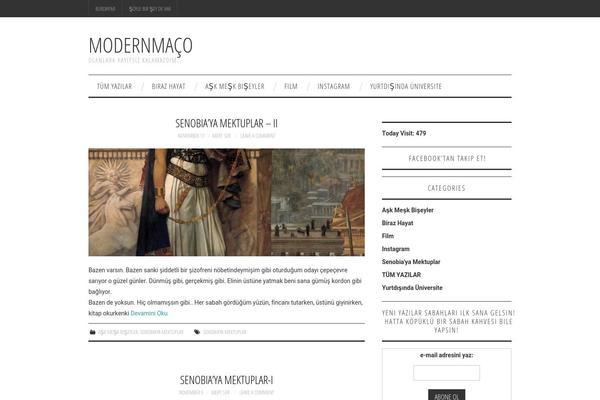 Fashionistas theme site design template sample