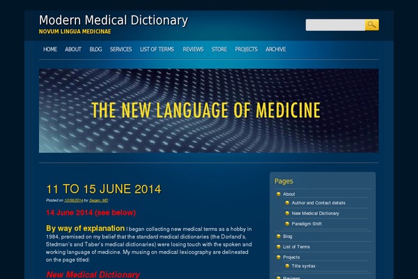 modernmedicaldictionary.com site used Twentynineteen_child