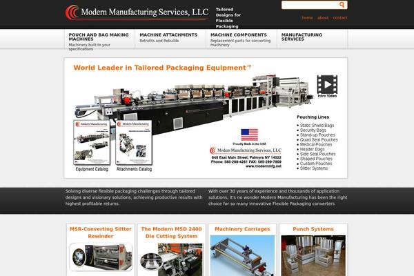 Modern theme site design template sample
