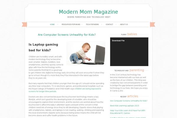 Sugar and Spice theme site design template sample