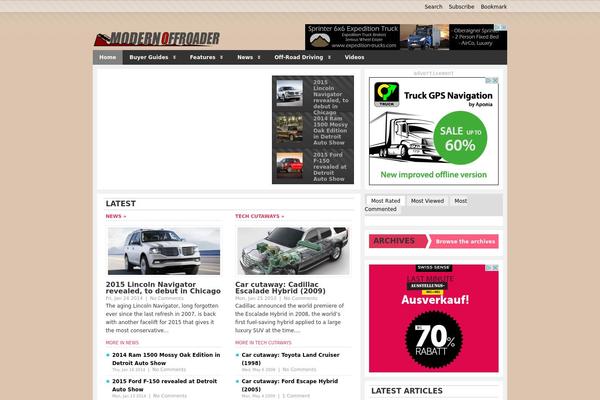 The Stars theme site design template sample