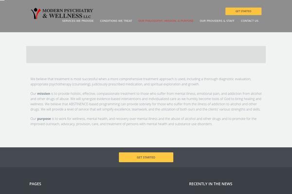 Heartfelt theme site design template sample