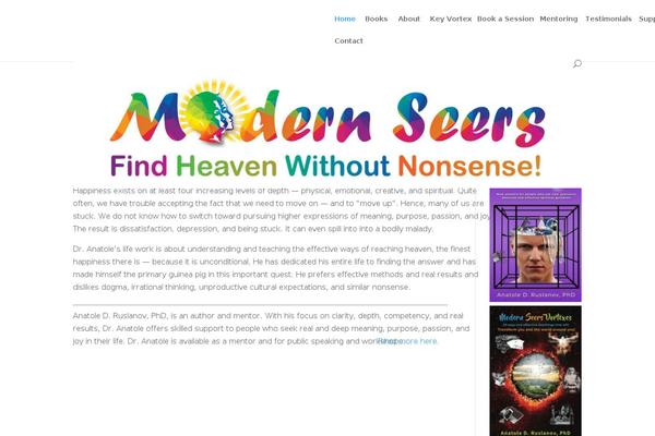 Duster theme site design template sample