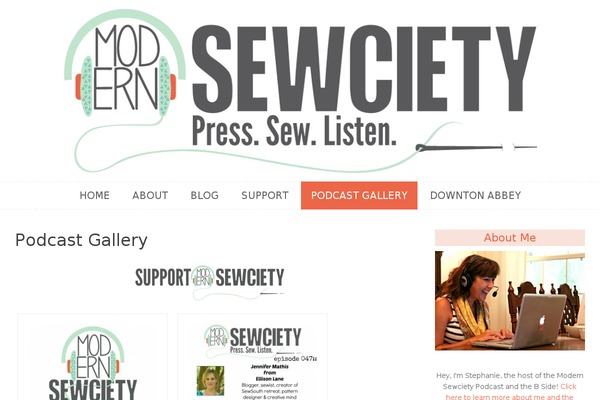 modernsewciety.com site used Wordpresscanvas
