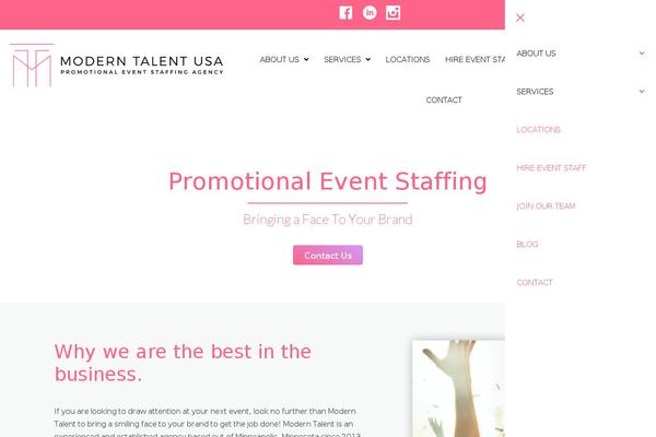 Site using Bbpowerpack plugin
