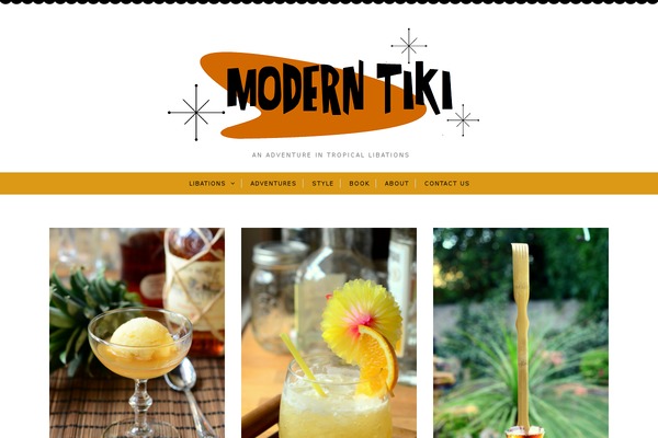Twenties theme site design template sample