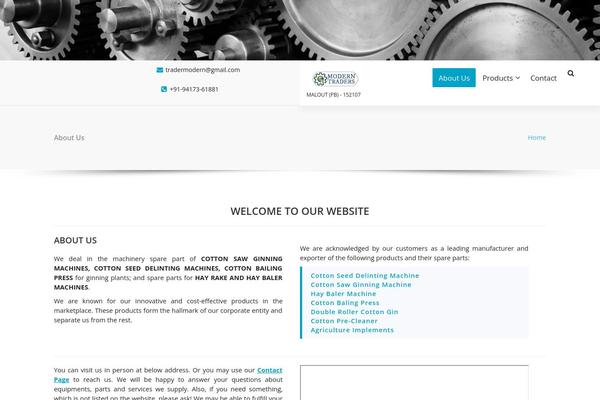 Specia theme site design template sample