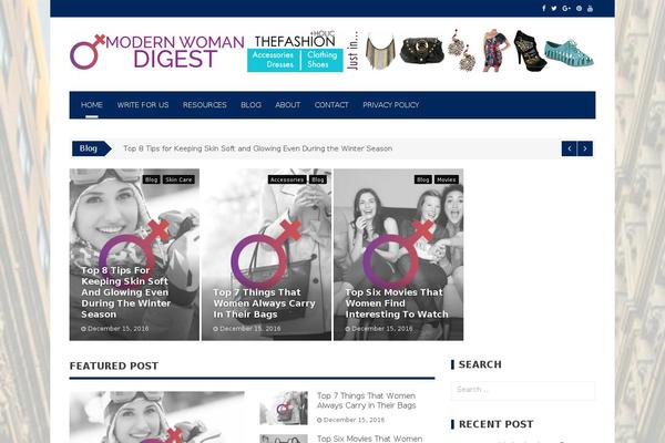 Site using Responsive Posts Widget plugin