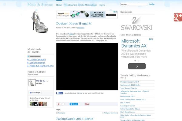 Site using Google Plus Badge plugin
