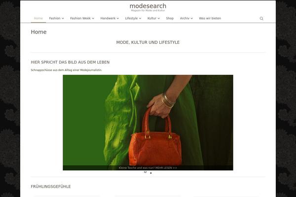 Souffle theme site design template sample