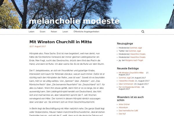 c_twentyeleven theme websites examples