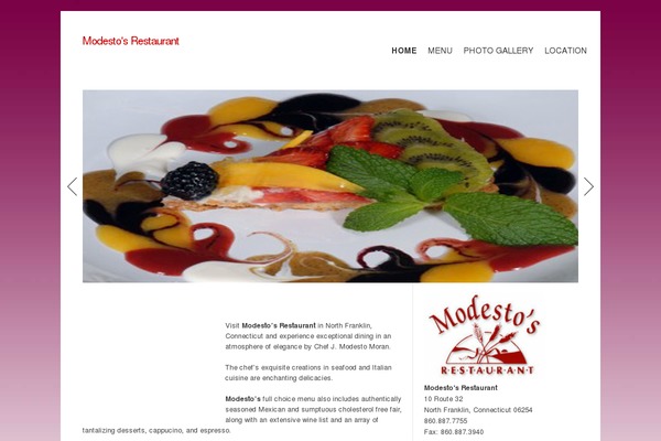 Minim theme site design template sample