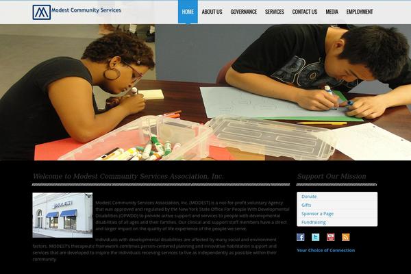 Wecare theme site design template sample