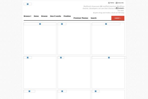 Imbalance theme site design template sample