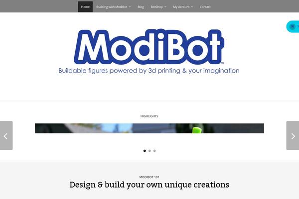 The One Pager theme site design template sample