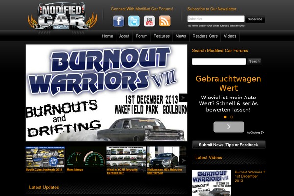 Mcf theme site design template sample