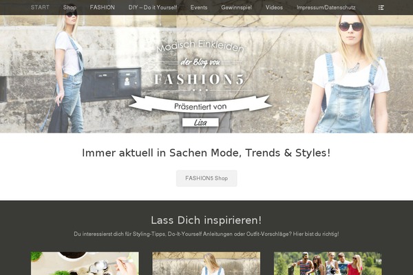 Blade theme site design template sample