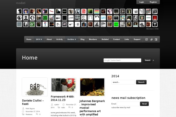 Gridbox theme site design template sample