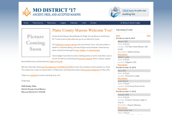 modistrict17.org site used Wpmu Nelo