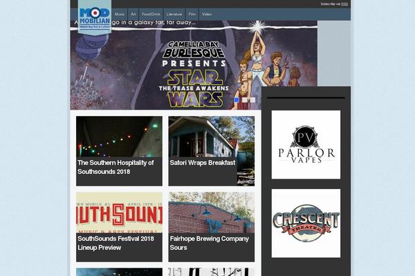 Blogus theme site design template sample