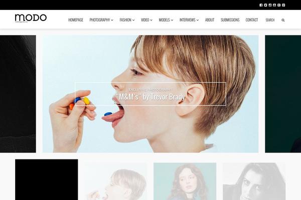 unPress theme site design template sample