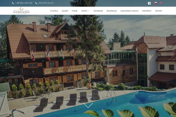 Fortuna theme site design template sample