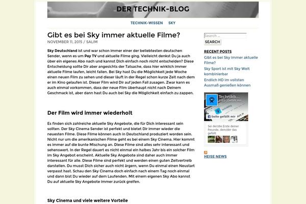 Bluesand theme site design template sample