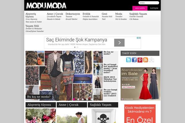 Ecomag theme site design template sample