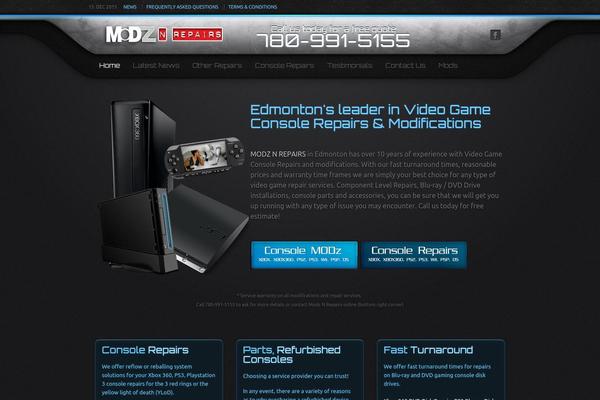 Catalyst theme site design template sample