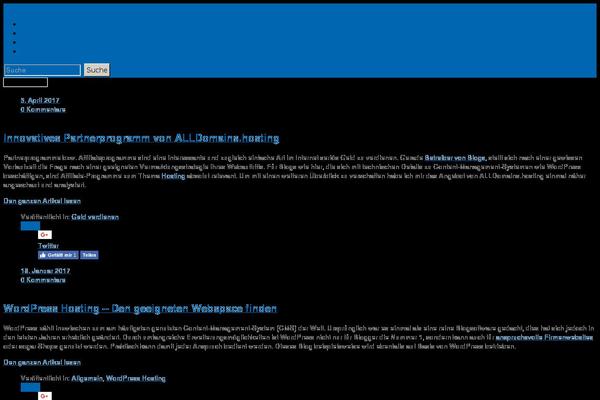 Site using WordPress Tweaks plugin