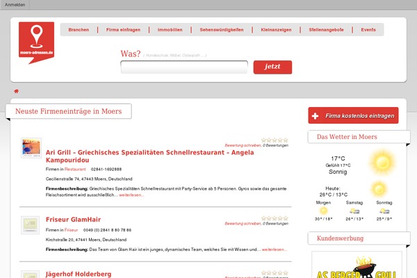 Site using Immomakler plugin