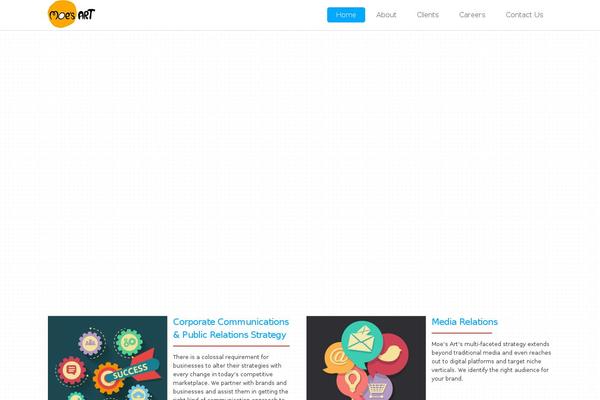 Skrollex theme site design template sample