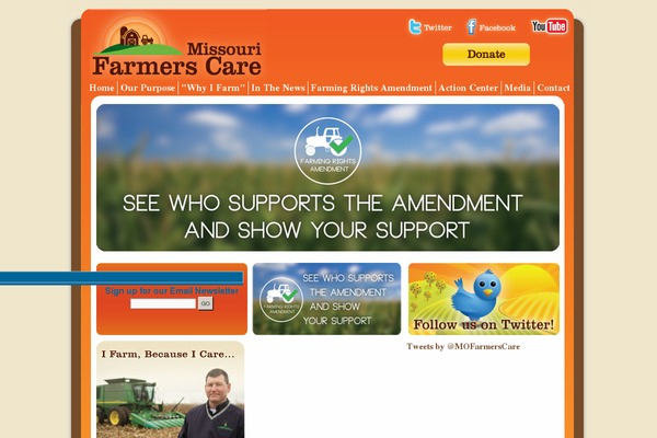 mofarmerscare.com site used Wp-candidate