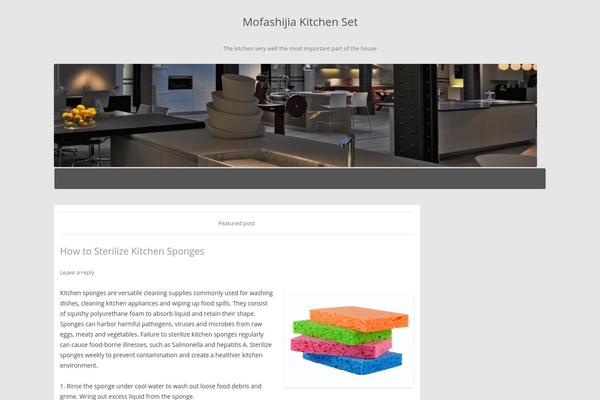 Utopia theme site design template sample