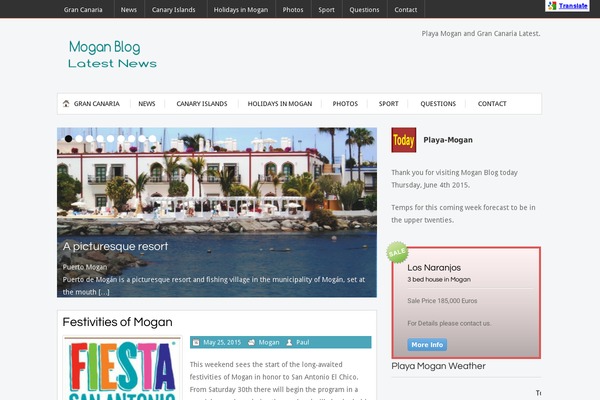 BlogsTrend theme site design template sample