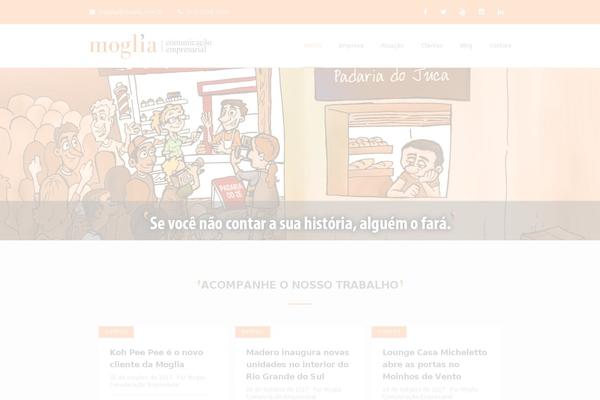 Maskitto Light theme site design template sample