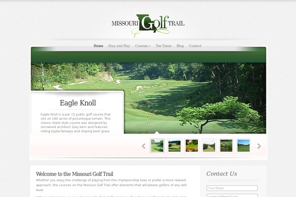 ElegantEstate theme site design template sample