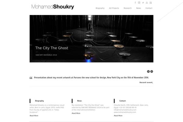 Stockie-child theme site design template sample