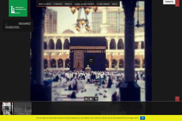 mohammedfoundation.org site used Invictus_3.3.3